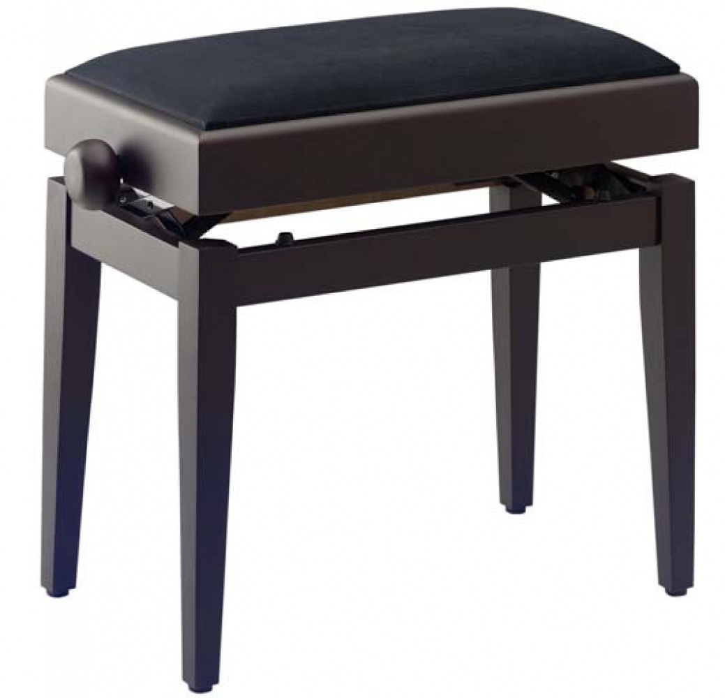 Adjustable Height Piano Stool with Music Storage
